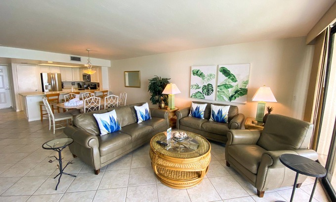 Punta Rassa Condominio | Condominio frente a la playa ideal para familias en Sanibel Harbour Resort