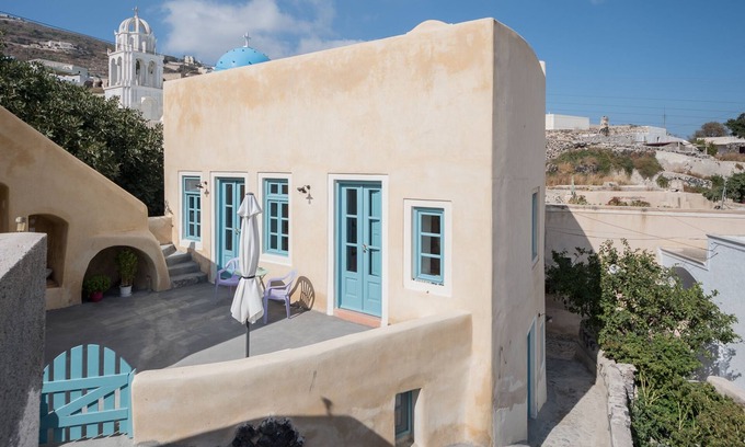 Episkopi Gonias Casa | Santorinio Yellow House