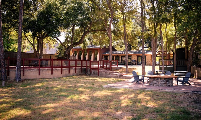 Cedar Lane Casa | SARGENT, TX Spacious, Creekfront Home, Amazing Outdoor Space & 2 Fishing Piers.