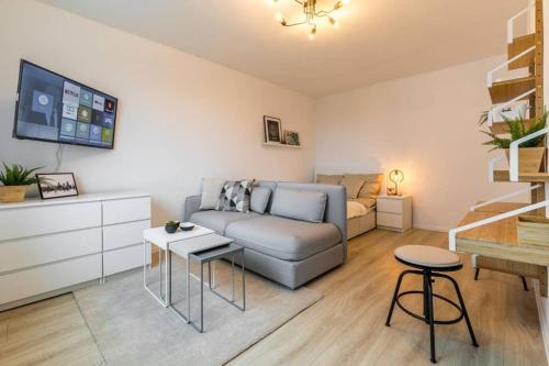 Nordost Apartamento | Sauber und modern, Netflix, Wifi, Leipzig Flair, Küche
