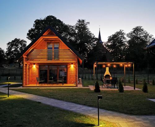 Gorklo Casa | Sauna balia - Nowa Osada Domki przy plaży - całoroczne domki na Mazurach
