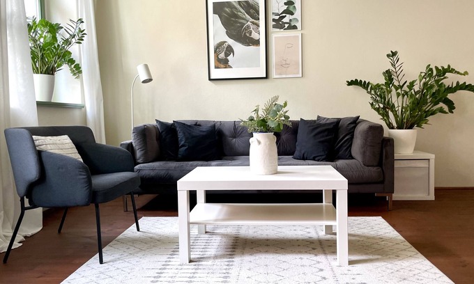 Pirna Apartamento | Scandinavian 2-zi Apartment im Zentrum + Balkon