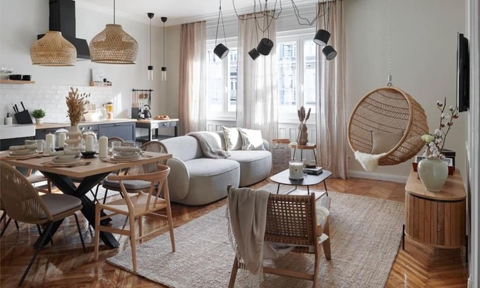 Orszagut Apartamento | Scandinavian Art 3-BDR Apartment