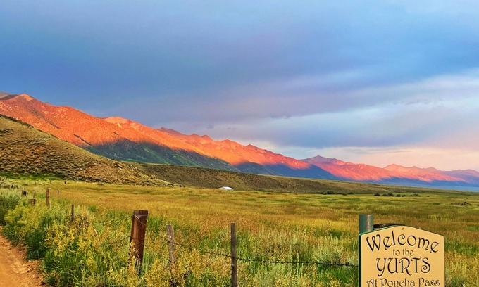 Villa Grove Casa | "Scarlet Trumpet" - Yurts at Poncha Pass. Nestled away in Sangre Rockies.