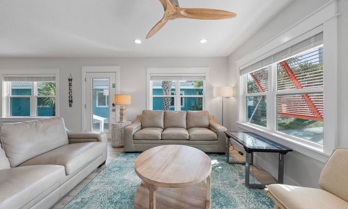 Kiska Beach Casa | Scenic Stays coastal 3-bedroom home just steps from the beach with a pool!