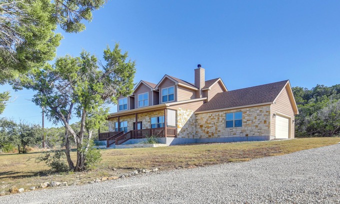 Fischer Casa | Scenic Views, Fire Pit: Texas Hill Country Getaway