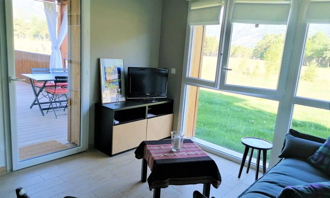 Barcelonnette Apartamento | Schöne Wohnung mit großer Terrasse