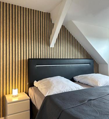 Burgeresch Apartamento | Schönes City-Apartment mit 2 Schlafzimmer, Parkplatz, ruhig und hell, D46-DG