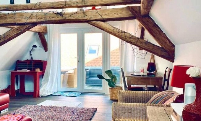 Mainz-Bingen Apartamento | Schönster Blick auf Oppenheim