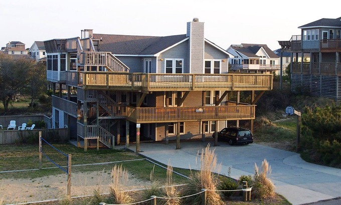 Duck Casa | Schooner Ridge Ocean Side / View 8 BR / 8 1/2 BA # 124783, Duck, NC