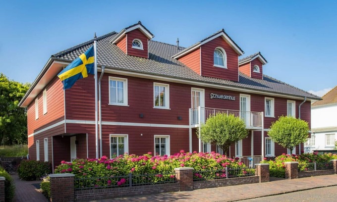 Wangerooge Apartamento | Schwedenhus 3, apartamento exclusivo para 12 personas.