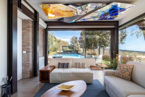 Ragalna Casa | Scialaj Villa di lusso sull'Etna con piscina e vista mare