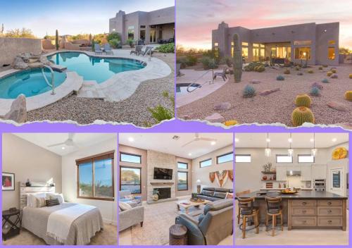 Pinnacle Peak Casa | Scottsdale Luxury Heated Pool Desert Views For 6