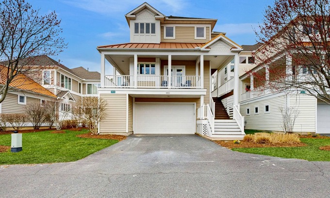 Bethany Beach Casa | Sea Colony Tennis house with gym, grill, & pool
