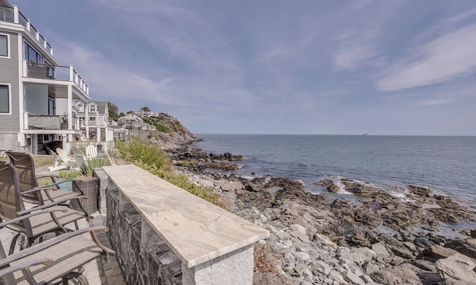 Little Nahant Casa | Sea Forever - Oceanfront Home in Nahant! Luxury 3 Bed 3 Bath w/ Stunning Views!