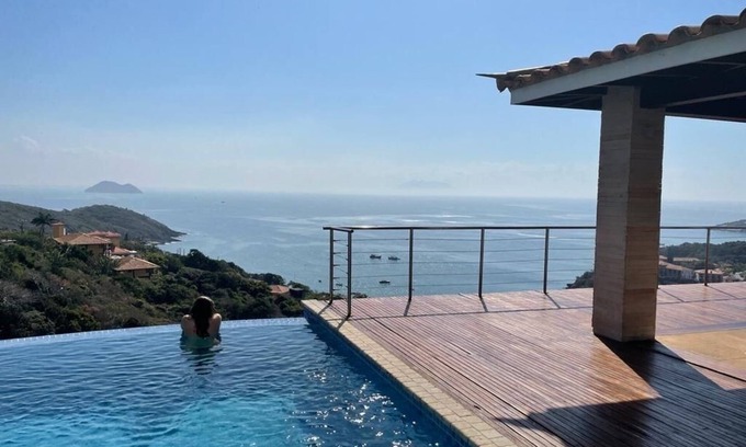 Joao Fernandes Casa | Buzios,frente ao mar, em Joao Fernandes,a melhor vista, Mansão Bella Vista