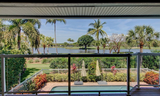 The Dunes Casa | Sea Glass Serenity: Exceptionally Updated Pool Home w/ Serene Lakeside Views!