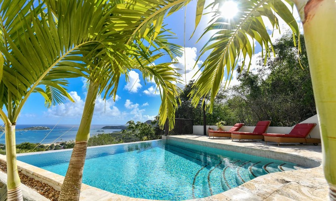Falmouth Harbour Cabaña | Sea La Vie Luxury Villa with Panoramic View and Pool