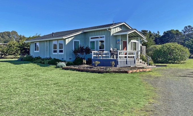 Fort Bragg Casa | Sea Mist - En la costa de Fort Bragg