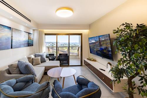 Ashkelon Apartamento | Sea Suites -סוויטה מהממת עם ג'קוזי ליד הים והטיילת באשקלון