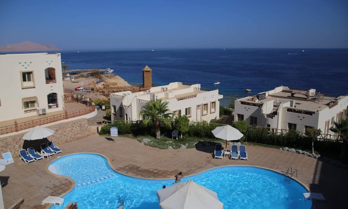 Sharm El Sheikh Apartamento | Apartamento con vistas al mar en un sitio de snorkel y buceo