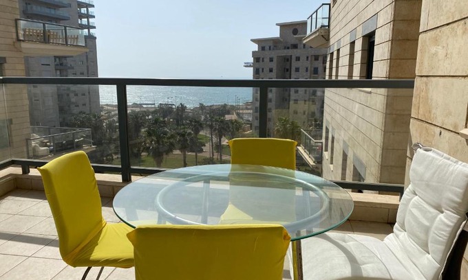 Netanya Apartamento | Sea View Apartment Near The Beach