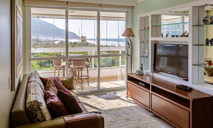 Ingleses Norte Apartamento | SEA VIEW | Balcony with Barbecue #IA09