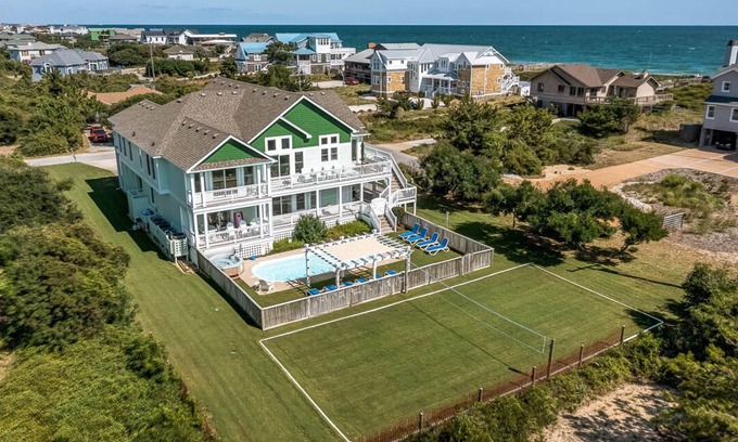 Southern Shores Casa | Sea View II | 245 ft to the beach | Private Pool, Hot Tub