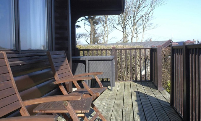 Haverfordwest Cabaña | Sea View Lodge, Porthgain