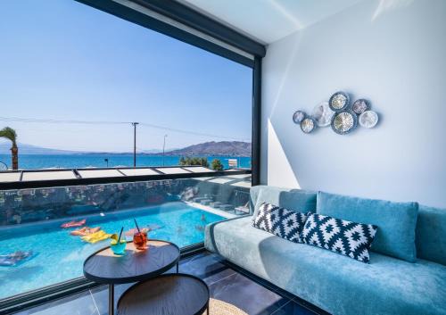 Salamis Apartamento | Sea View Serenity Βeachfront & Pool 105