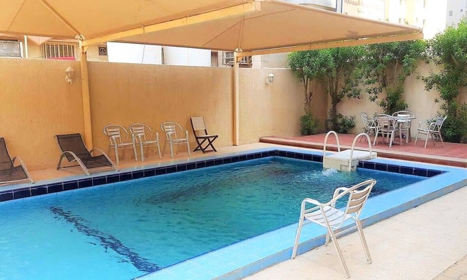Jabriya Apartamento | Apartamento con vista al mar, 2 habitaciones, 2 baños, n. ° 1