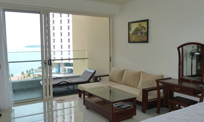 Tran Phu Beach Apartamento | Estudio con vistas al mar en edificio de 5 * Costa