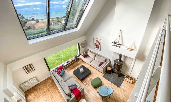 Trebeurden Casa | Sea view villa, 10 minutes from the beach
