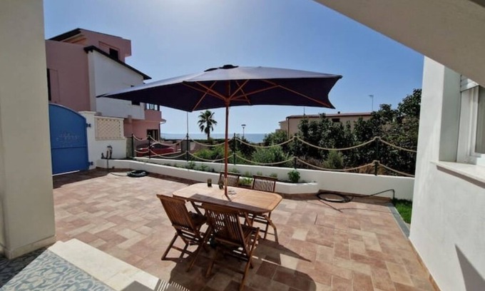Portoscuso Apartamento | Sea view, walk to beach, apt. "Mistral.