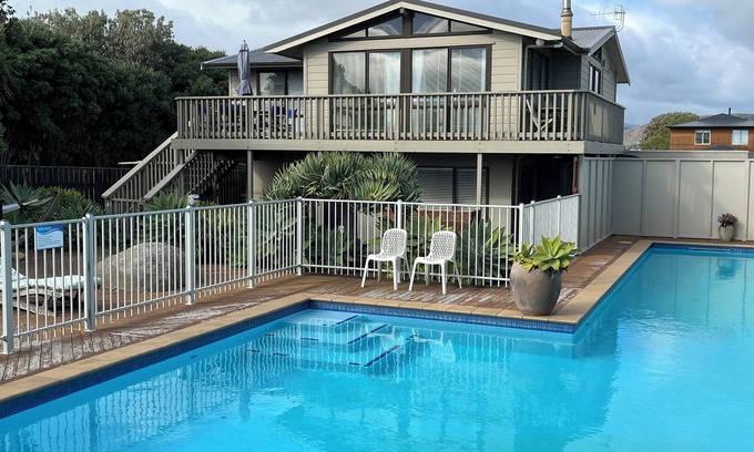 Waikanae Casa | Seabreeze @ Longshore: piscina + spa + tenis + playa