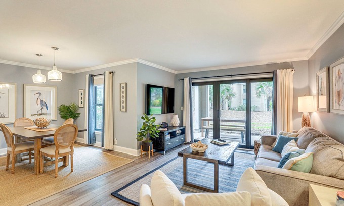 Seabrook Island Condominio | Seabrook Island Condo ~ Half-Mi to Beach!