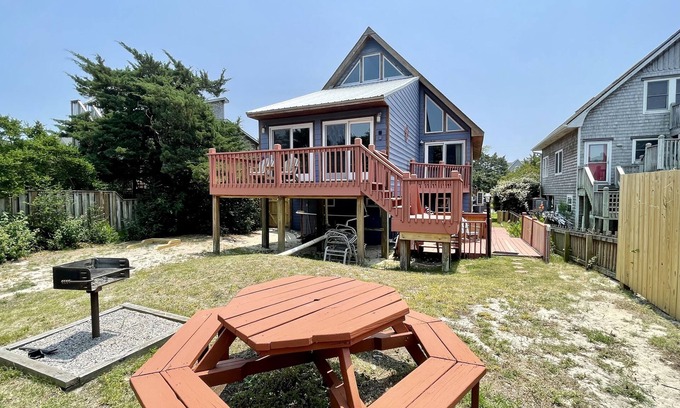Ocracoke Casa | SeaClusion II: Two-story vacation rental duplex