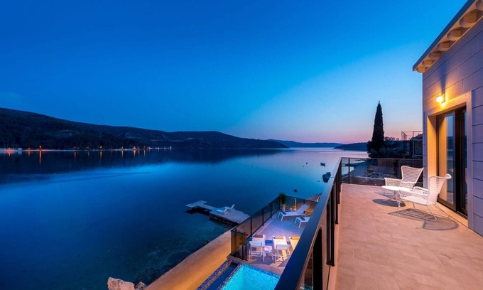 Slano Villa | Seafront Villa with Modern Interior