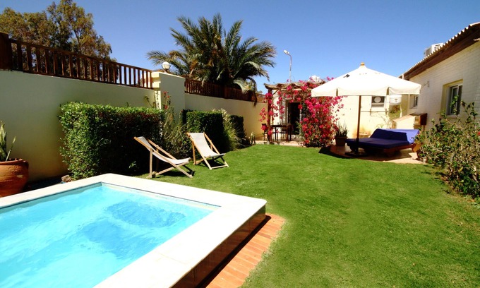 Dahab Apartamento | Apartamento Seahorse - con bañera de hidromasaje, wifi y piscina de hidromasaje