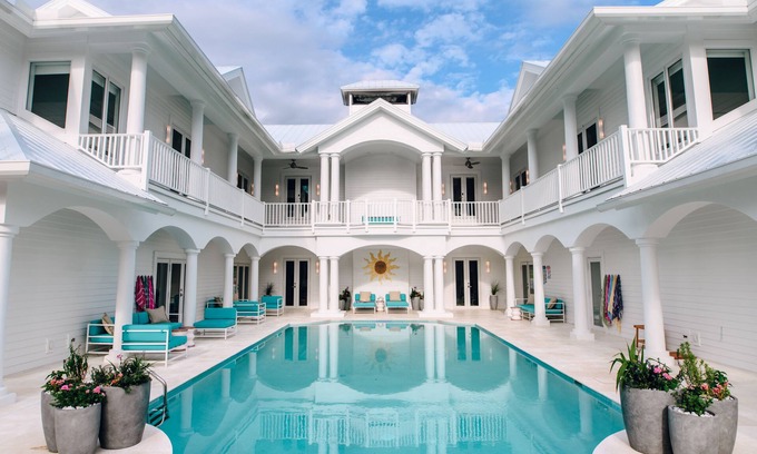 Captiva Casa | Sea Oats Luxury Estate Capacidad para 30 personas Llame ahora Visítenos en la revista Travel + Leisure