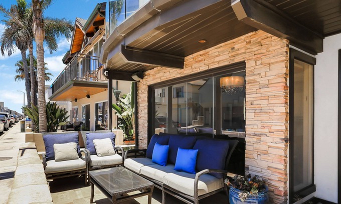 West Newport Casa | Seas the Day | Nautical Retreat, steps from the Pacific Shore