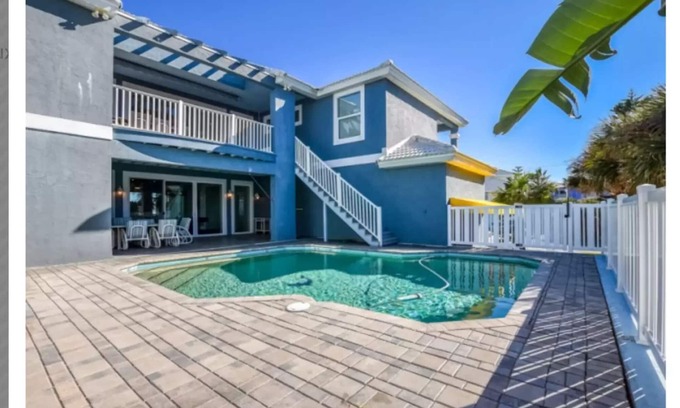 Avalon by the Sea Casa | "Seas the Day" (Week or Month) on Ormond Beach with Pool and Ocean Views