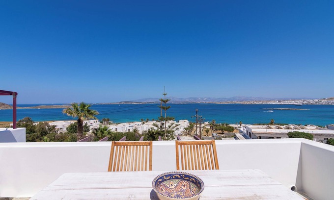 Naousa Apartamento | Seaside apartment at Kolimbithres with stunning sea views and easy town access.