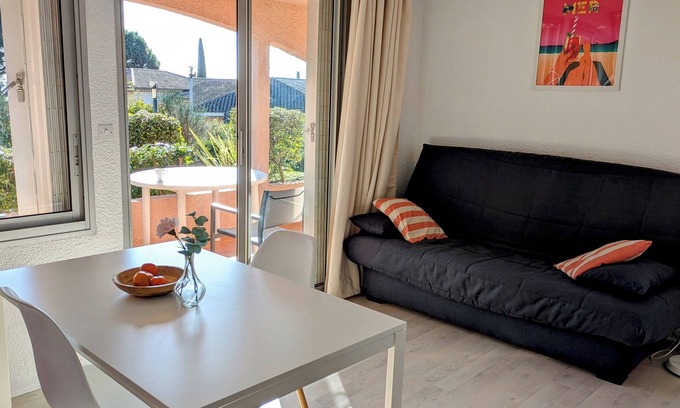 La Nartelle Apartamento | Seaside apartment Sainte Maxime, Gulf of St-tropez. Pine forest.quiet.pool
