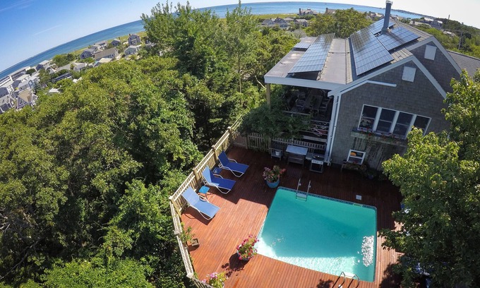 Provincetown Casa | Septiembre, octubre ¡disponibilidad! Vistas panorámicas, piscina climatizada, jacuzzi y sauna!
