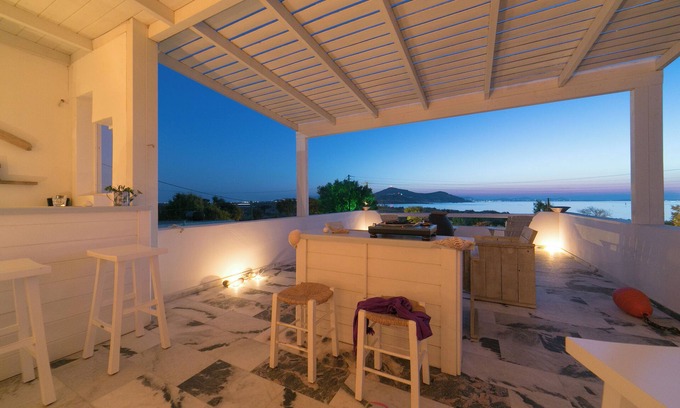 Naxos Town Hotel | Seaside Tranquility Suite - Peace and Views of the Deep Blue