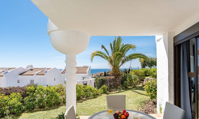 Torrequebrada Chalet De Esquí | Seaview/3BED/Sauna/Pool/Parking