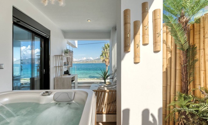Katouna Villa | Prestige Lefkada Villa | Piscina Privada | Jacuzzi al aire libre | Vista al mar | Vasilikis
