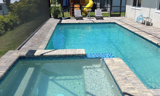 North Port Casa | Seclude House in Florida, POOL & SPA, Kid- Friendly