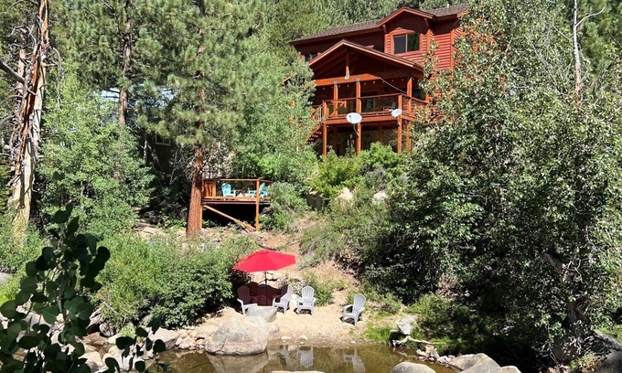 Markleeville Cabina | Cambio de colores River View 3 Bedroom + Man cave